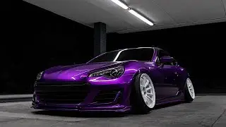 Candy Purple Toyota 86 Achieves PERFECT Fitment!