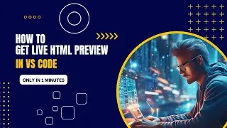 Get live HTML Preview in VS Code (Live Preview Tutorial)