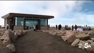 New Pikes Peak Visitor Center officially opens with ribbon-cutting ceremony