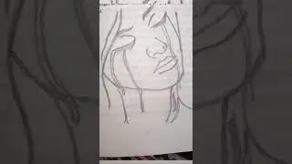 sad line drawing #emotional #emotionalgirl #emotionaldrawing#depression