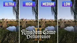 Kingdom Come: Deliverance 2 PC Graphics Comparison | Low vs Medium vs High vs Ultra | 4K/60 FPS