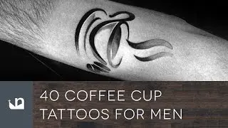 40 Coffee Cup Tattoos For Men