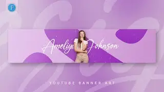 Amazing Youtube Channel Banner on Mobile using PixelLab