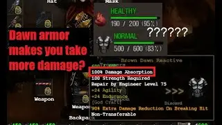 Dead Frontier 3D - Dawn Armors' Flaw...