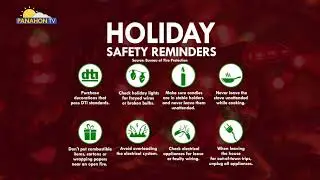 BE SAFE: Holiday Safety Reminders