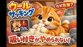 猫のウールサッキングとは？吸い付きがやめられない理由と対処法