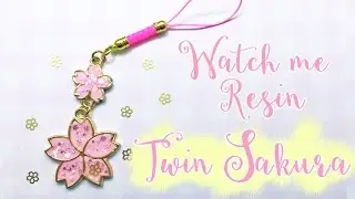 Watch me Resin ❤︎ Sakura Phone Charm [ UVレシン]