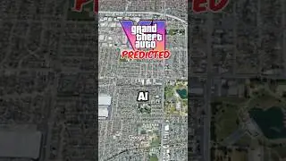 Gta 6 leaks map is predictet by Ai 👀! #rockstargames #gta6leaks #gta6update #gta #gta6news #ai