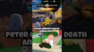 Peter Griffin Death Animation in Fortnite 🤣