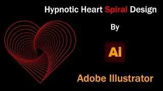 &ldquo;Trending Heart Spiral Line Art Design &ndash; Adobe Illustrator Guide&rdquo;