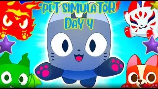 LIVE Roblox Game PET SIMULATOR DAY 4!