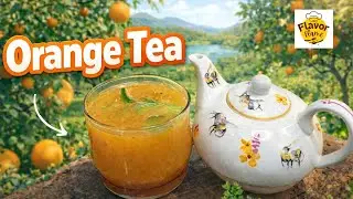 Tried Viral Orange Tea… WOW | Orange tea recipe | different types of tea | Viral tea recipe