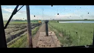 Terminamos o primeiro pedaço da lavoura