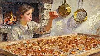 Visual Poems | Monet | The Art of Cherry Blossom Amber Candy