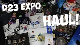 D23 Expo 2017 & Disneyland HAUL!