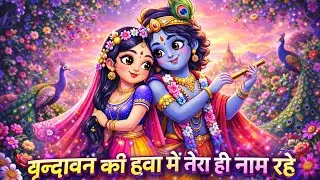 वृंदावन की हवा में तेरा ही नाम रहे | राधा कृष्ण भावपूर्ण भजन #Vrindavan