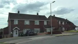 Driving On Solitaire Avenue, Brookside Road, Oldbury Road & Tudor Way, Worcester, England
