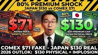 80% Premium Shock: Japan Pays $130, COMEX $71 &ndash; Bank Shorts Imploding NOW