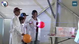 Show de Ciencia Interactivo en la Feria Cient&iacute;fica Chapingo 2025