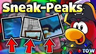 💎 (Holiday Party 2021) SNEAK-PEAKS 🎁 | Club Penguin Rewritten