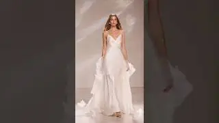 Lily Flower &rarr; Silk transformation in 2 seconds #youtubeshorts#fashion#beauty#model