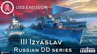 Russian DDs | Tier 3 Izyaslav | Warships Legends