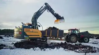 TMK MultiGrab M Heavy Duty Proto working on a swamp clearing stumps and debries!