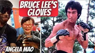 BRUCE LEE'S GLOVES! From BRUCE LEE to ANGELA MAO!