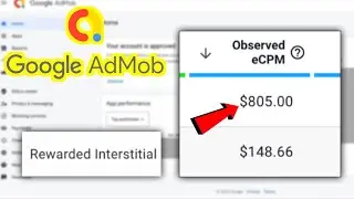Admob 800 eCPM for 3 impressions | Highest eCPM