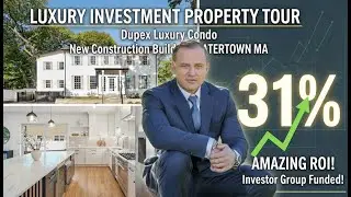 Luxury Investment Property Tour - Duplex Luxury Condo - New Construction Build in Watertown MA