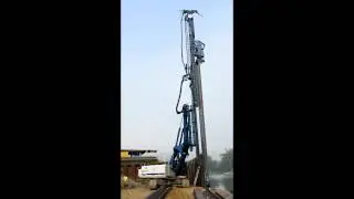 ABI Mobilram TM18/22 at sheet piling works in Vienna
