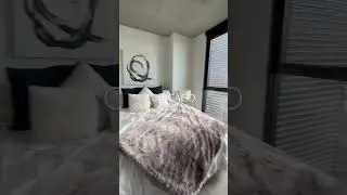 Chicago bedroom tour - stunning set up with lots of natural light!