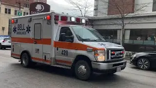 Bell Ambulance 420 Responding 12-29-22
