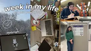 week in the life of a uni student | start of dec and exam season!!! ₊°｡❆
