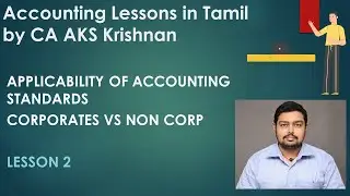 Applicability of Accounting Standards CA inter Accounts Lesson 2