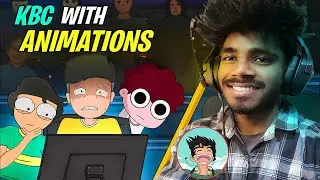 kbc with animators | piyumation reaction video | reactwirhajnabi@Piyumation