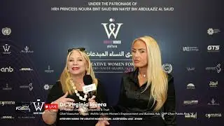 Dr. Virginia Rivera &mdash; Creative Women Forum Saudi Arabia 2025