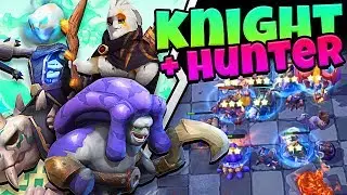 HOW DID WE DO THAT!? - KNIGHT HUNTER - AUTO CHESS MOBILE