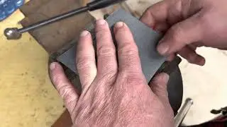 Gasket made with ballpeen hammer #TadlocksToolshed
