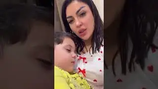 Vəfa Şərifova oğlu ilə