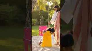 Jesus is our savior! He Helps a Little Girl on the Swing | miraculous short #jesus #christianity