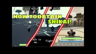 How To Obtain / Awaken Your Shikai *FAST*! Roblox Soul War