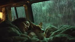 Stormy weather ⛈️ Relaxing car Heavy rain to reduce stress and sleep