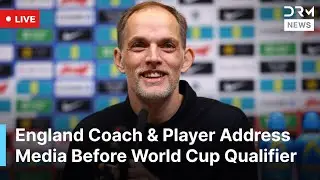 LIVE: England Coach Thomas Tuchel Speaks in Riga Ahead of England vs Latvia | AD1N