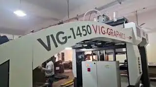 3 Ply Flute Laminator VIG 1450 Installation | Arihant Printers, Sonipat