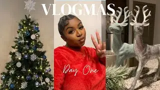 Vlogmas Day One: Decorate with Me!