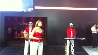 Musical performance at Shenzhen Auto Show Cadillac booth - You're Simply The Best