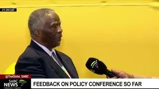 Former ANC president Mbeki on issues relating to ANC Policy Conference and party's role in Africa