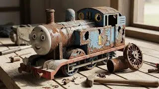 1960s Thomas the Tank Engine Restoration &ndash; A Forgotten Antique Steam Engine Fully Restored!