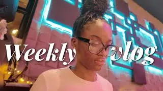 weekly vlog | days in my life + preping for solo trip + chit chat + hair, lashes & nail reveal + gym